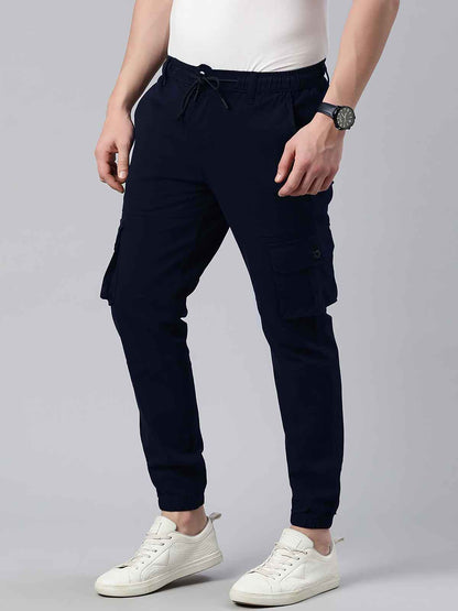 Mens Navy Cargo Pant