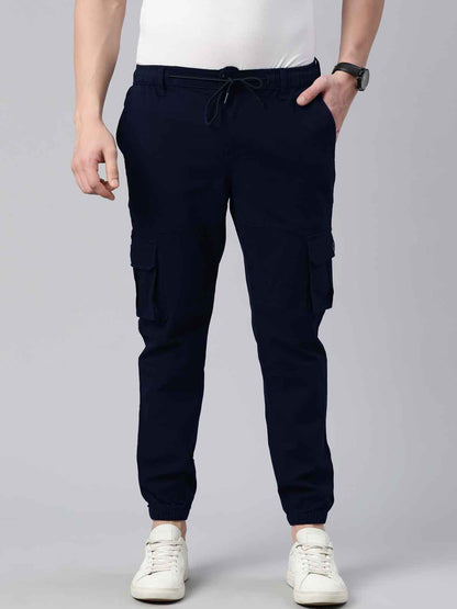 Mens Navy Cargo Pant