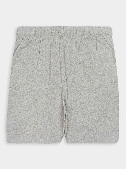 Mens Knitted Melange Sleep Shorts