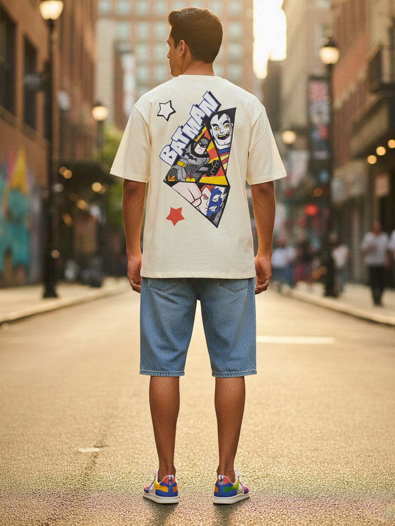 Mens Printed Oversize Fit T-Shirt