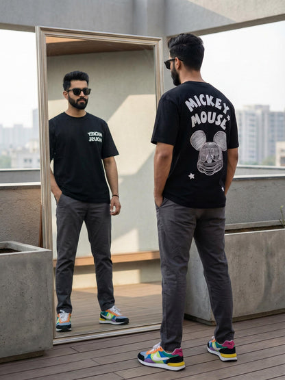 Mens Printed Oversize Fit T-Shirt