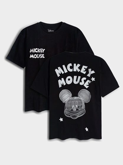 Mens Printed Oversize Fit T-Shirt