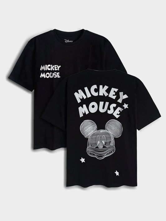 Mens Printed Oversize Fit T-Shirt