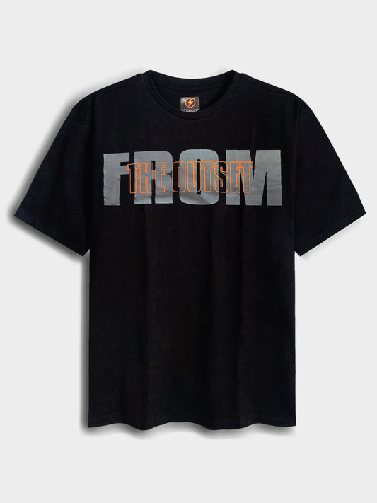 Mens Printed Oversize Fit T-Shirt
