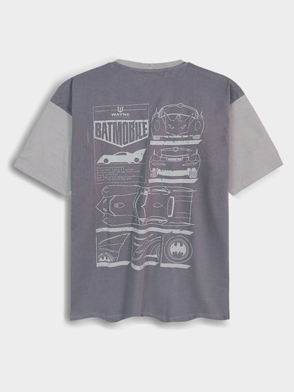 Mens Printed Oversize Fit T-Shirt