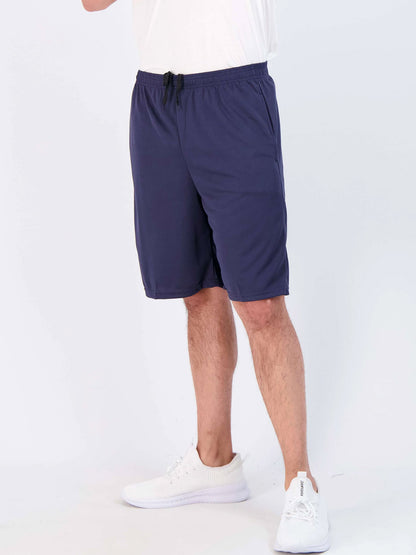 Mens Oversize Dry-Fit Navy Shorts