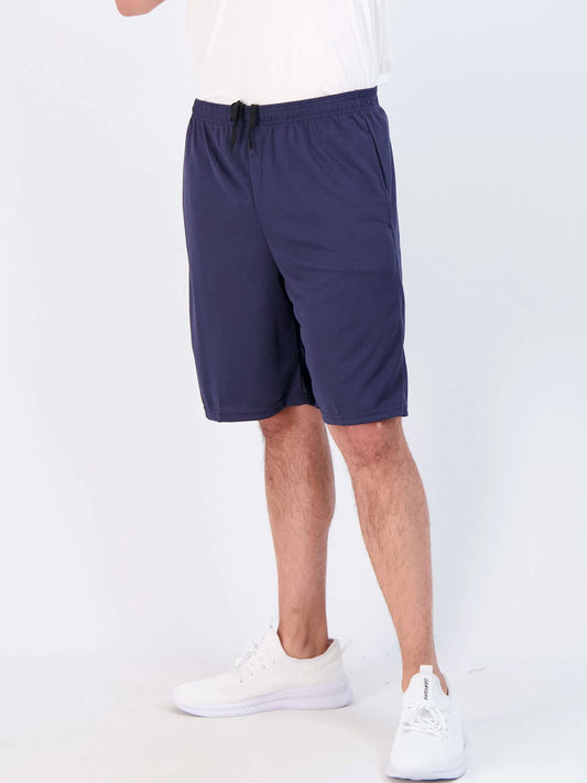 Mens Oversize Dry-Fit Navy Shorts