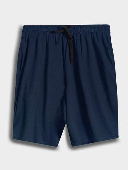 Mens Oversize Dry-Fit Navy Shorts