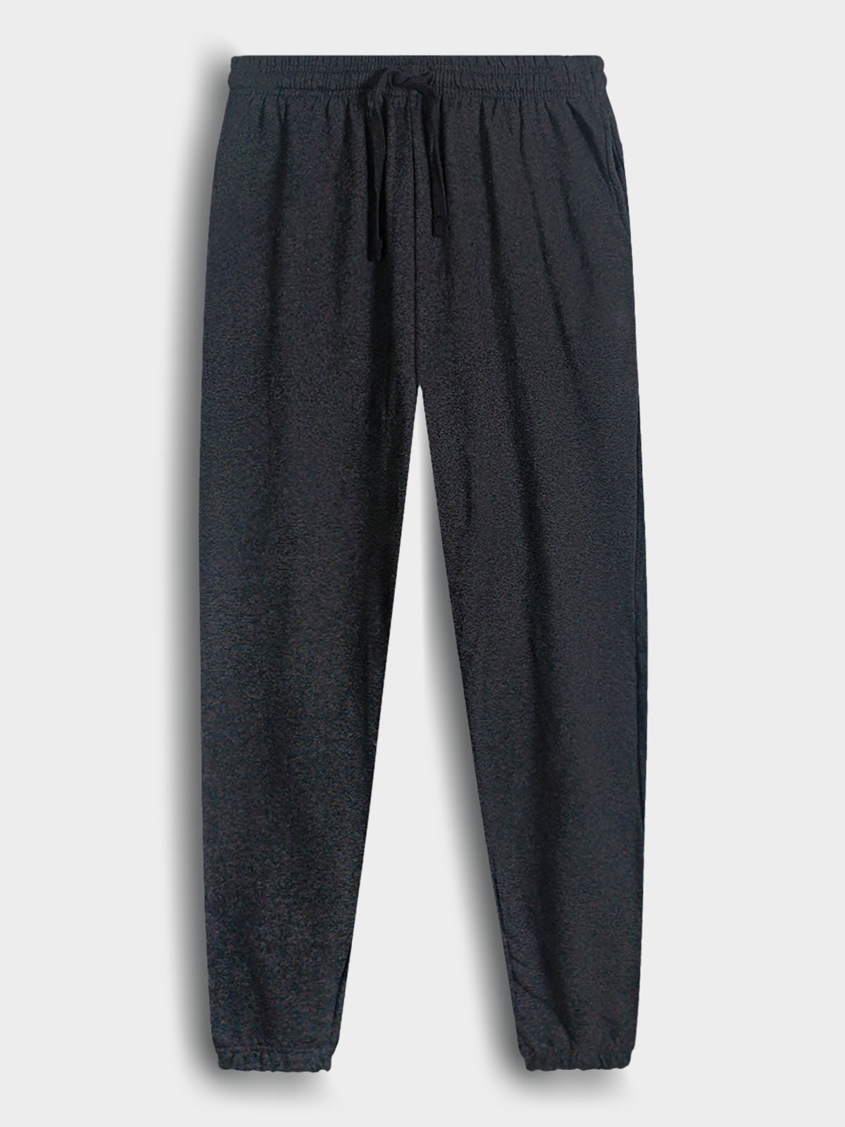 Mens Fleece Charcoal Joggers