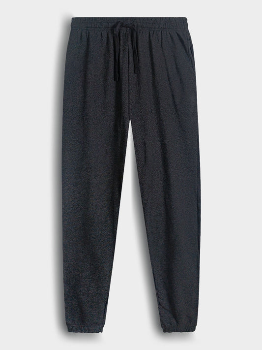 Mens Fleece Charcoal Joggers