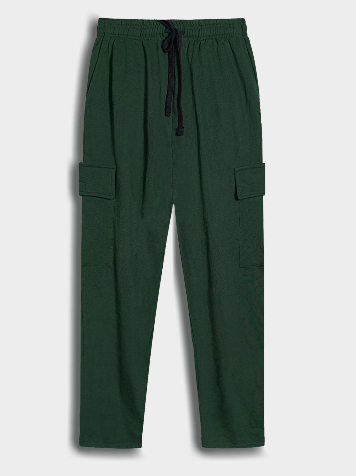 Mens Green Cargo Joggers