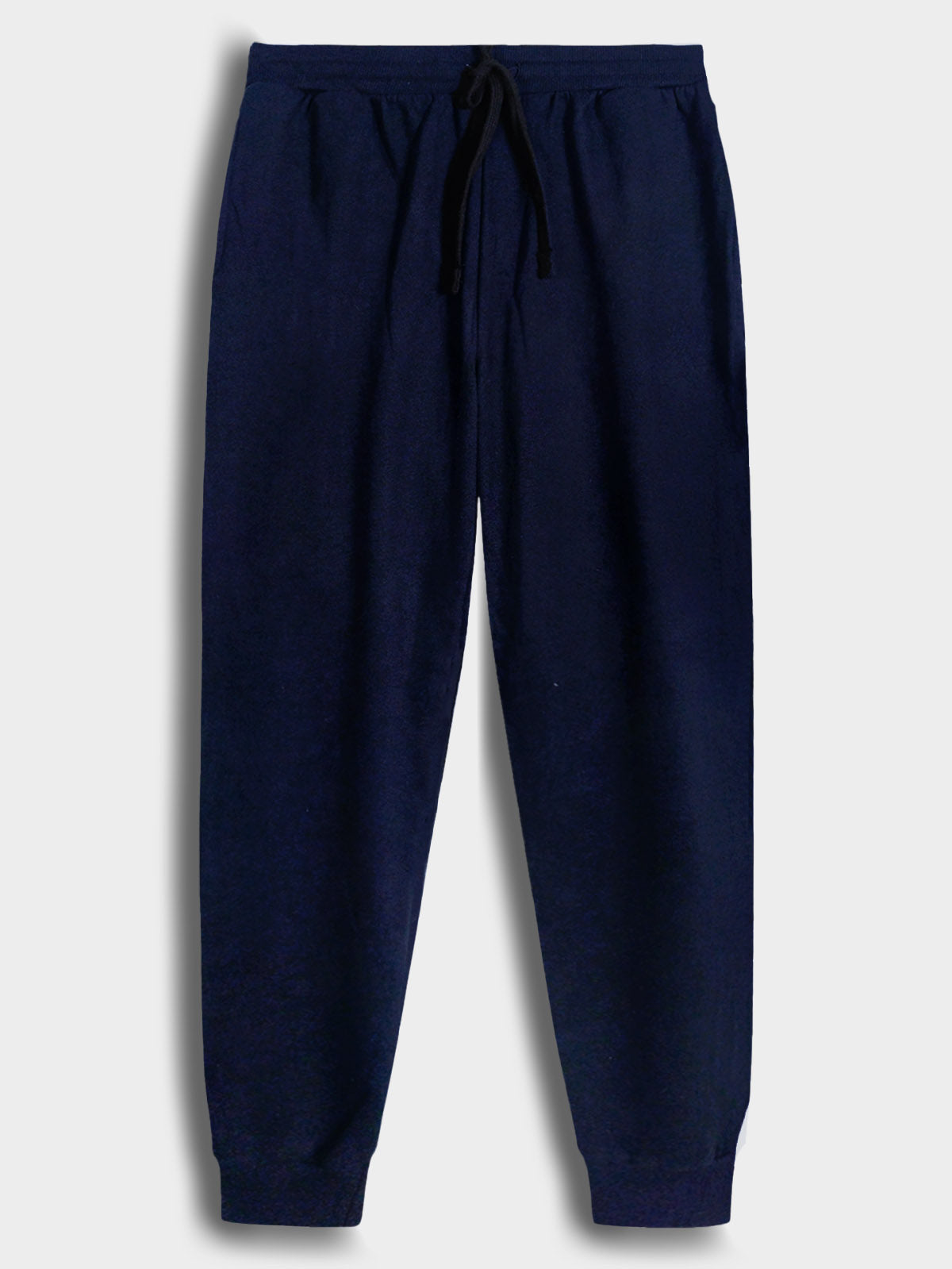 Mens Fleece Navy Jogger