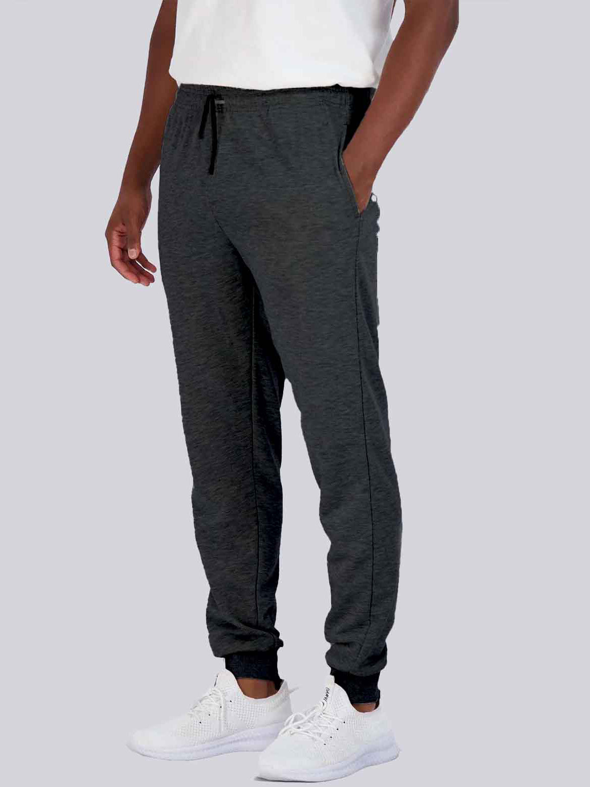 Mens Fleece Charcoal Jogger