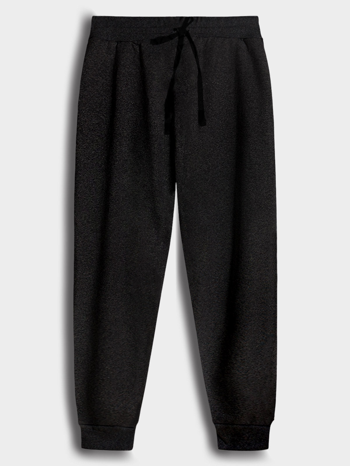 Mens Fleece Charcoal Jogger