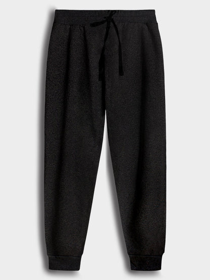 Mens Fleece Charcoal Jogger