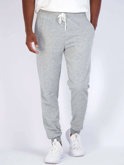 Mens Fleece Grey Jogger