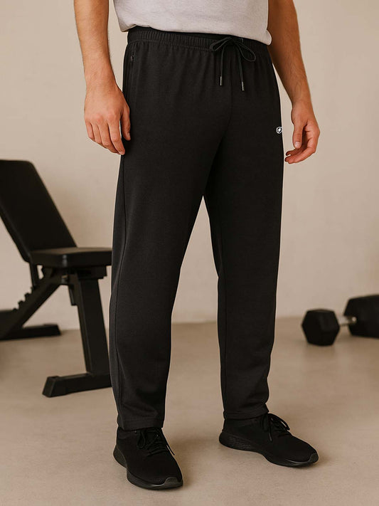 Mens French Terry Charcoal Melange Jogger