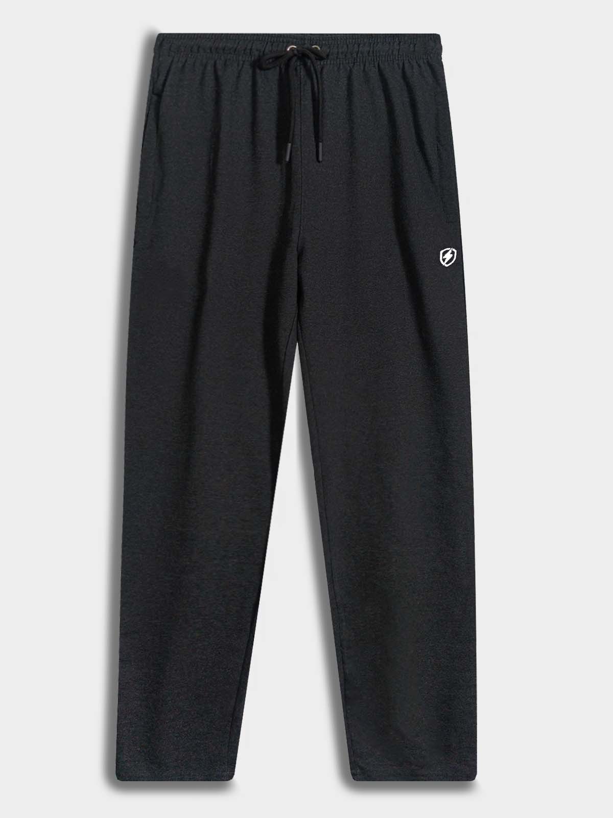Mens French Terry Charcoal Melange Jogger