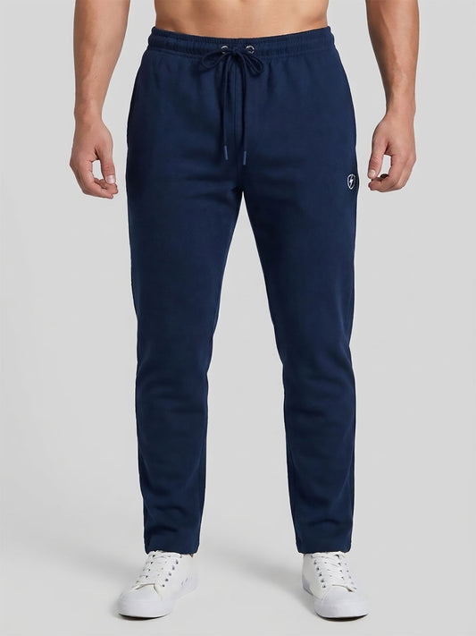 Mens French Terry Navy Track Pant