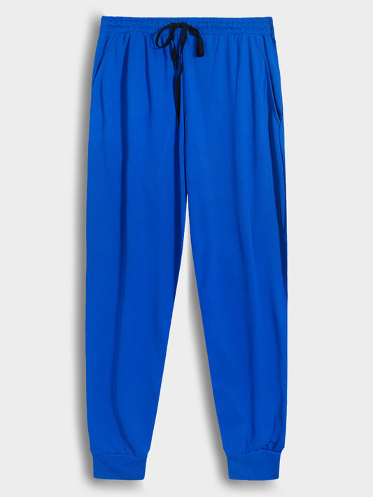 Mens Dry-Fit Royal Blue Jogger