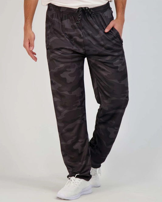 Mens Dry-Fit Camo Track Pant