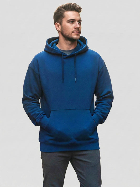 Mens Oversize Fit Hooded Sweatshirt