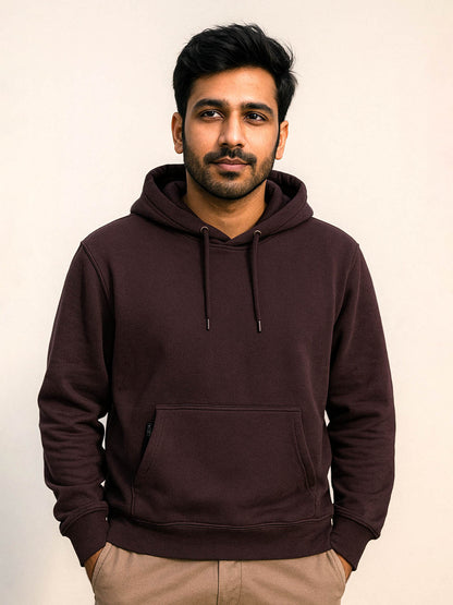 Mens Oversize Fit Hooded Sweatshirt