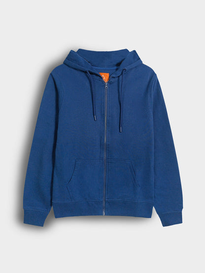 Mens Hooded Full Zipper Sweatshirt