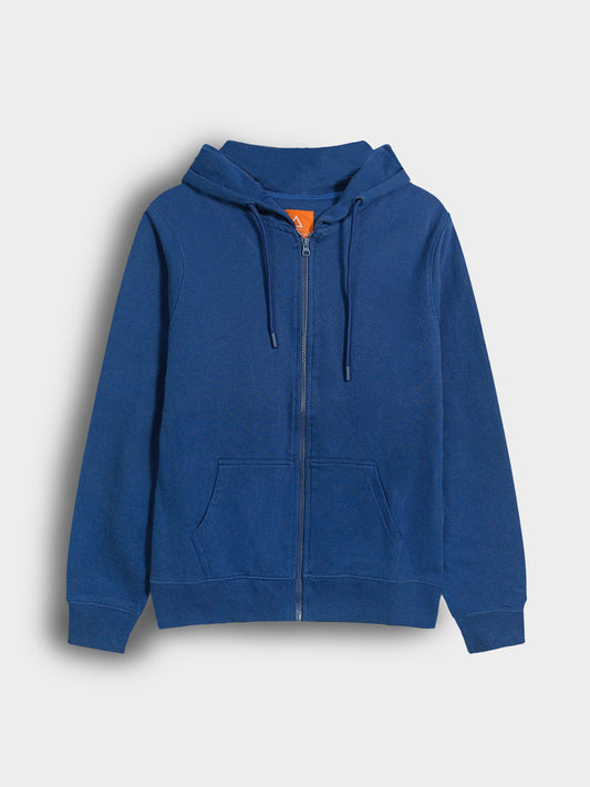Mens Hooded Full Zipper Sweatshirt