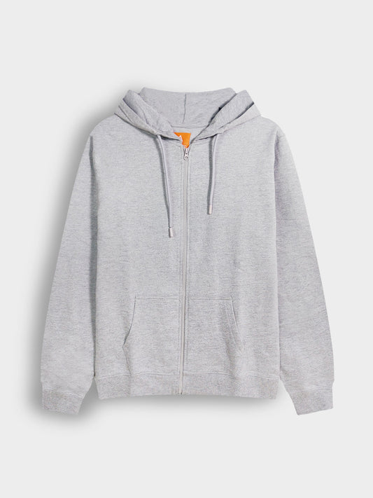 Mens Hooded Full Zipper Sweatshirt