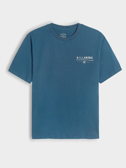 Mens Printed Blue T-Shirt