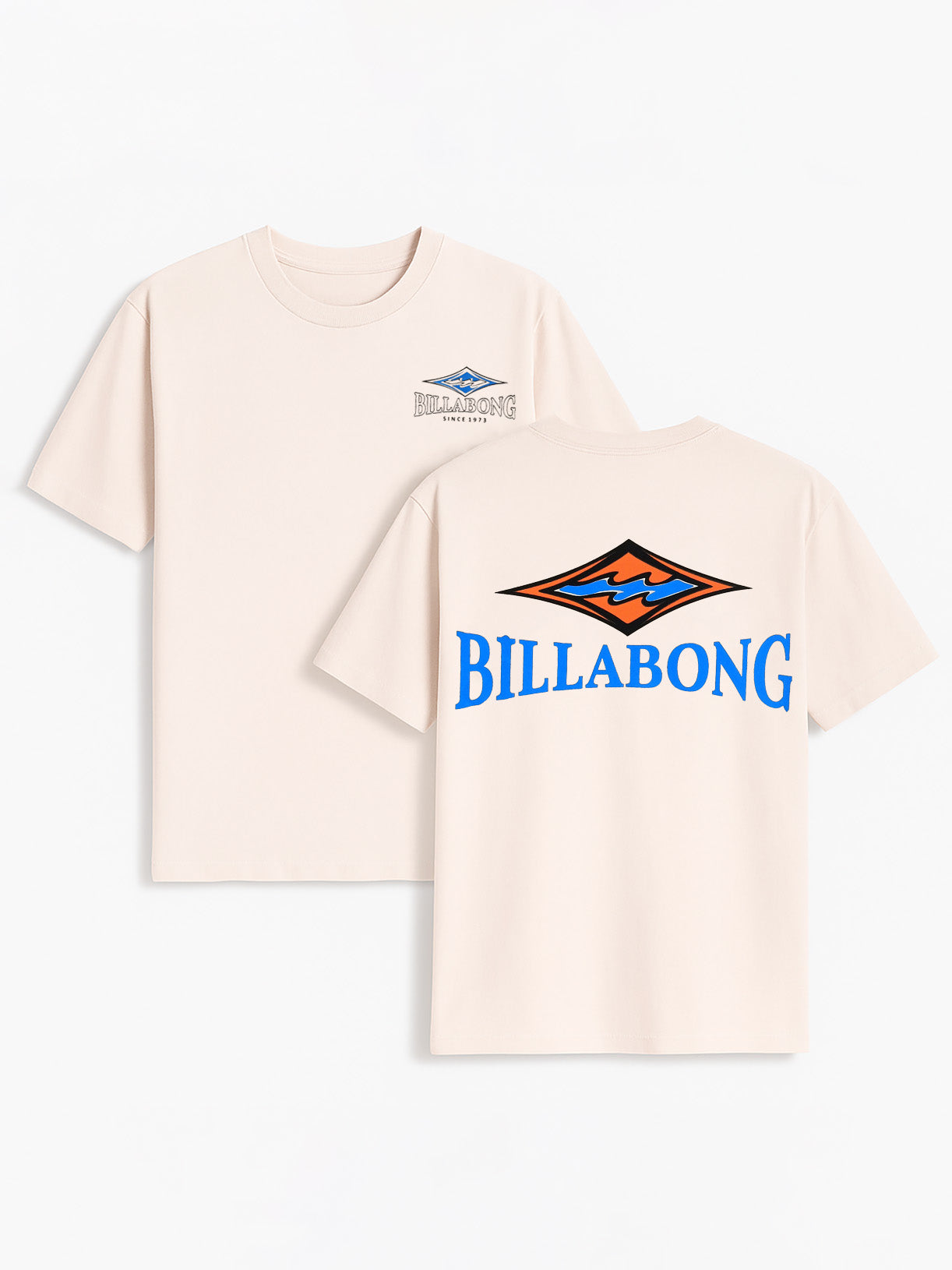 Mens Printed Beige T-Shirt