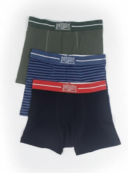 Mens 3 Pack Stretch Boxers Mixed