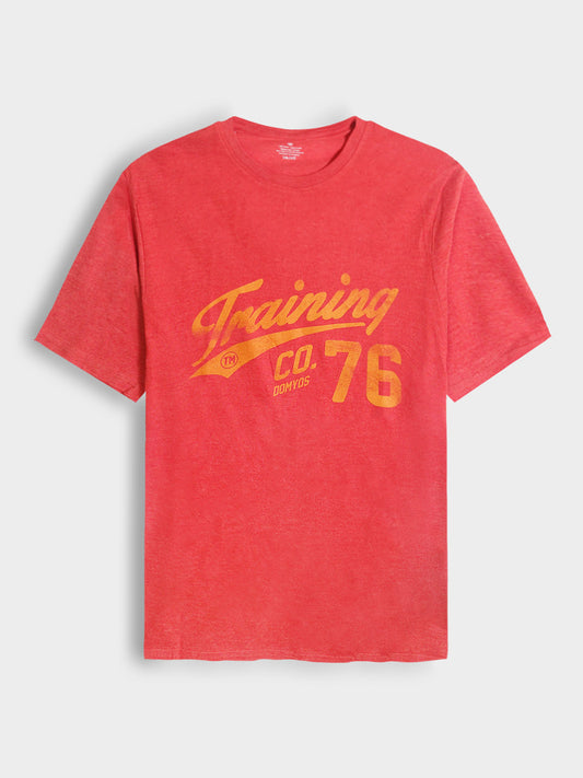 Mens Printed Coral T-Shirt