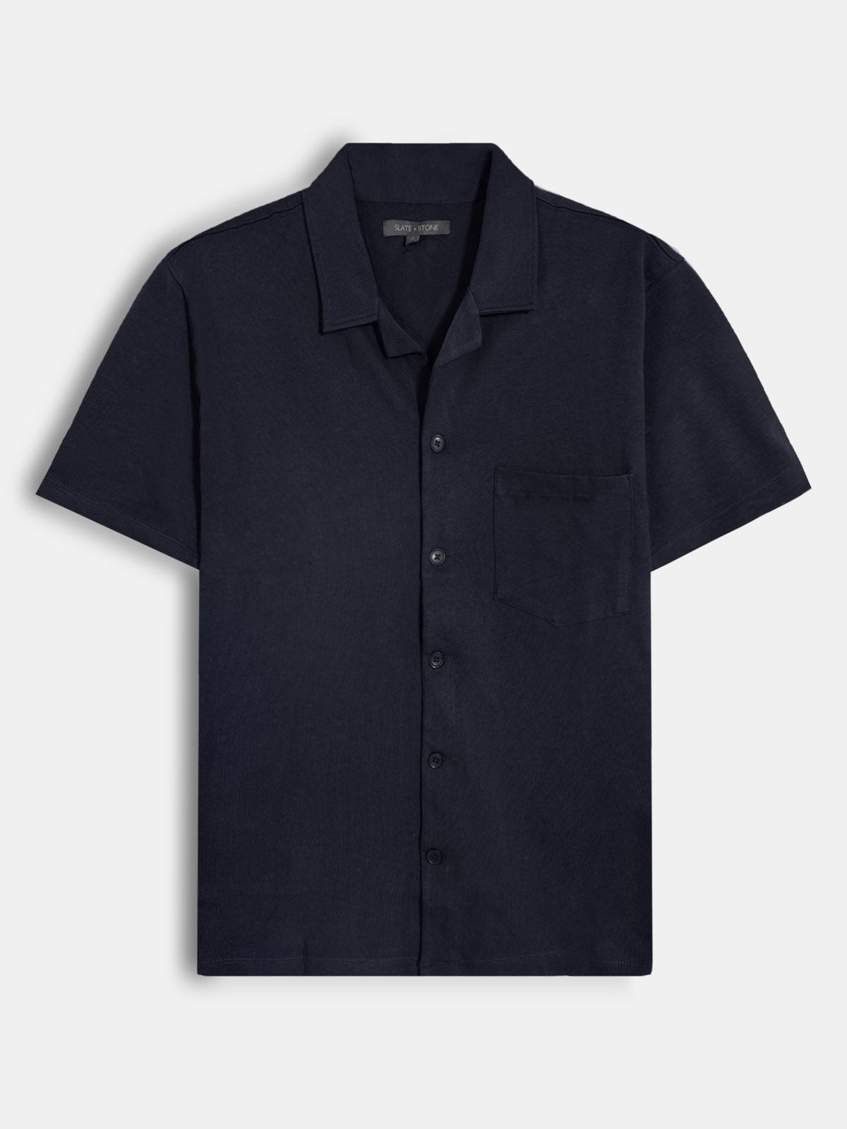 Mens Knit Black Shirt