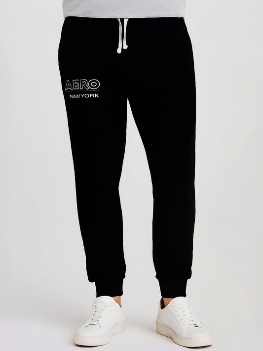 Mens Applique Fleece Jogger