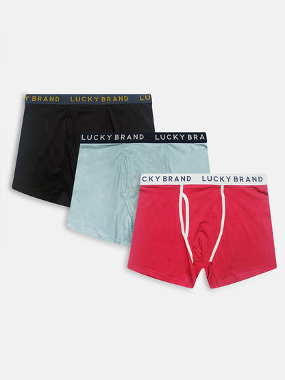 Mens 3 Pack Stretch Boxers Mixed