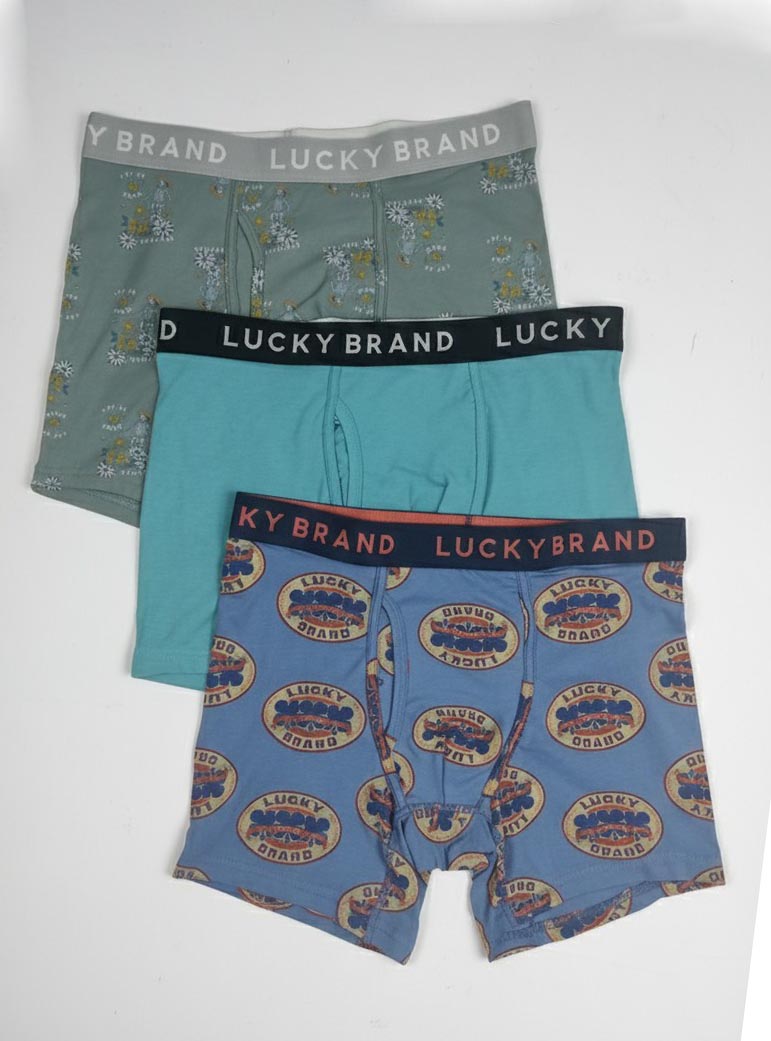 Mens 3 Pack Stretch Boxers Mixed