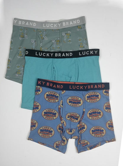 Mens 3 Pack Stretch Boxers Mixed