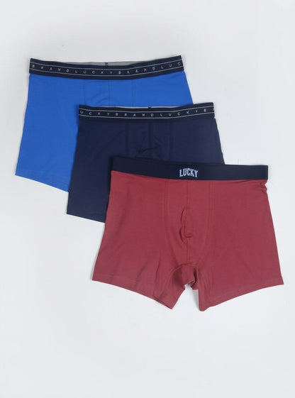 Mens 3 Pack Stretch Boxers Mixed