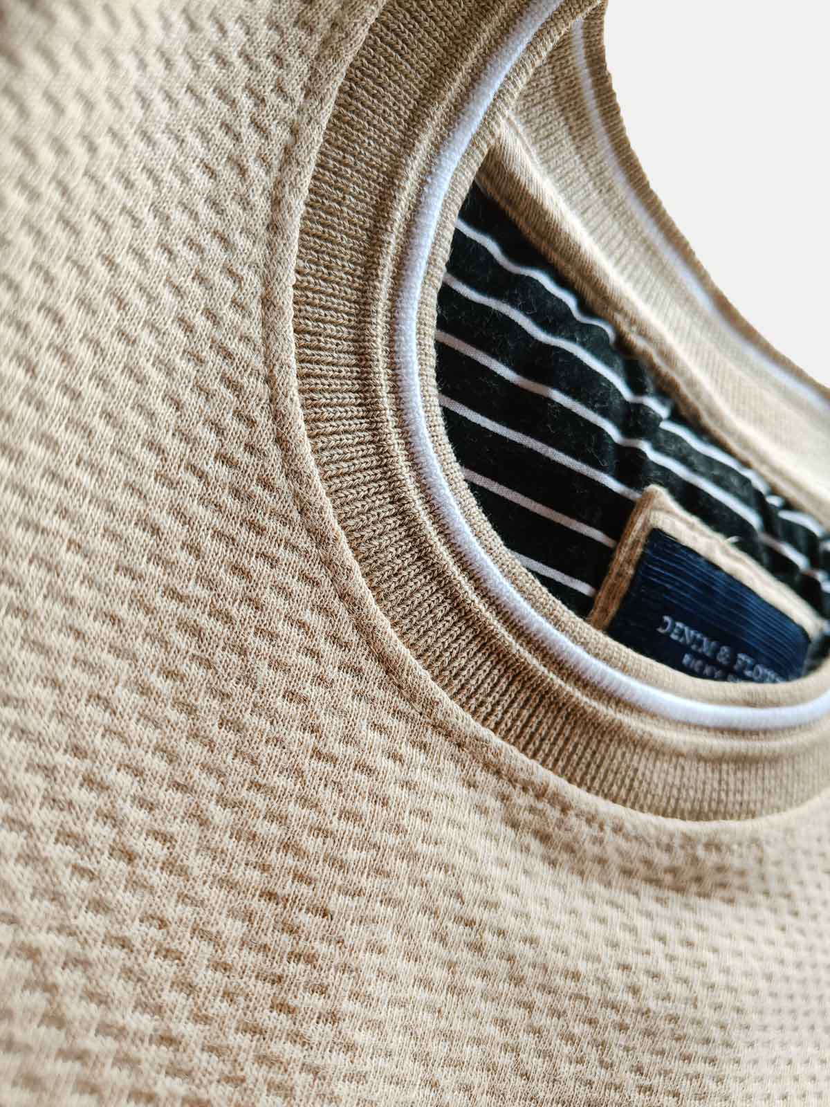 Mens Textured T-Shirt