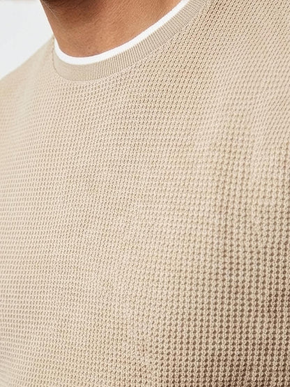 Mens Textured T-Shirt