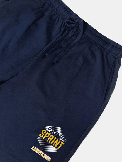 Mens Summer Panel Shorts Navy