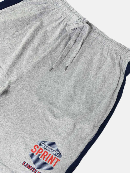 Mens Summer Panel Shorts Grey