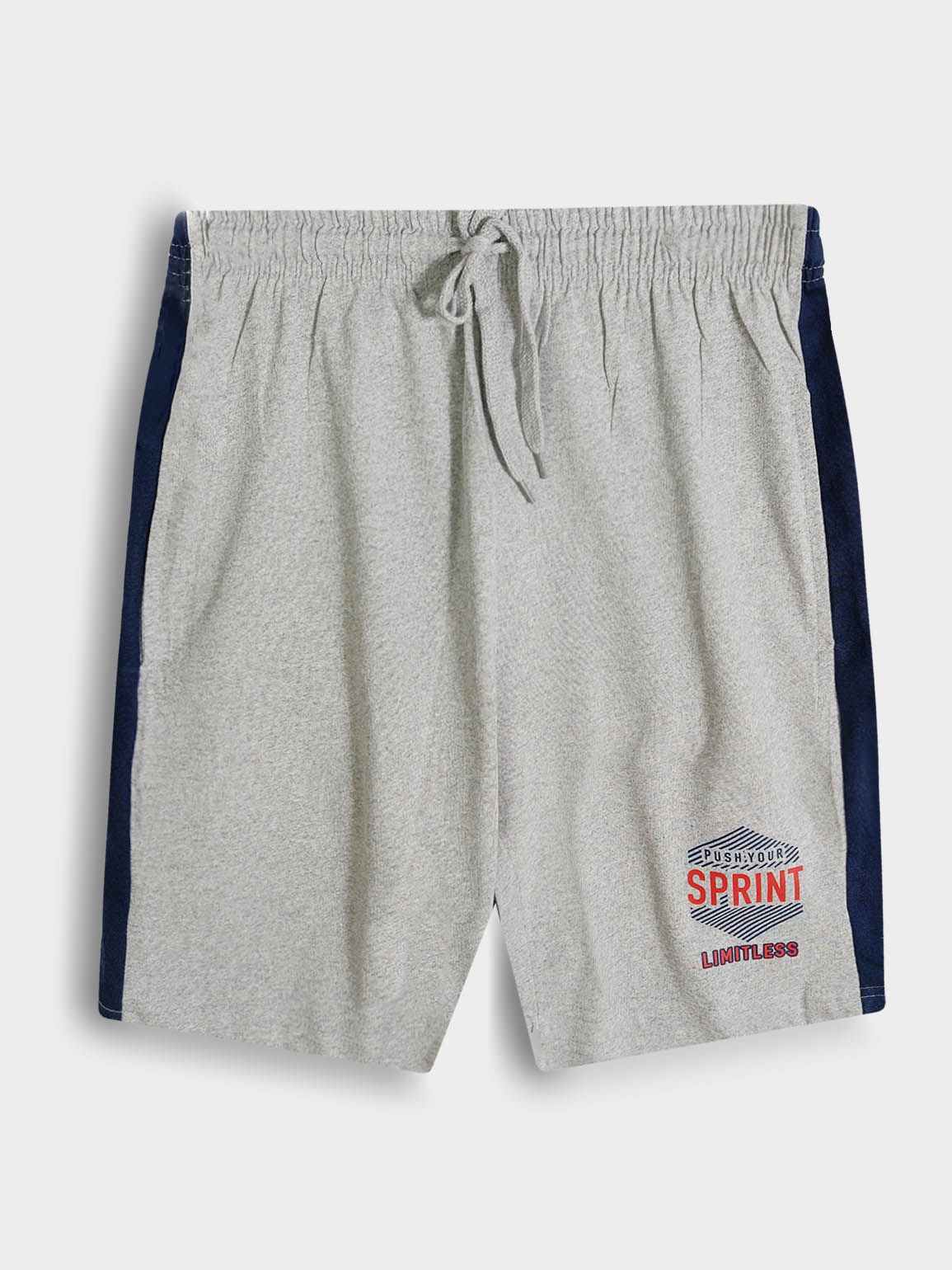 Mens Summer Panel Shorts Grey