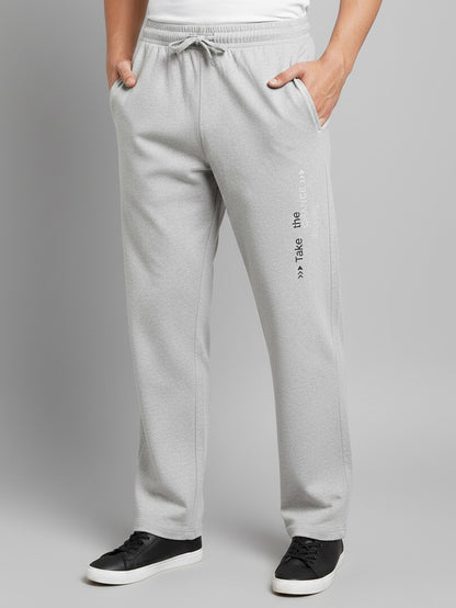Mens Printed Summer Track Pant Grey