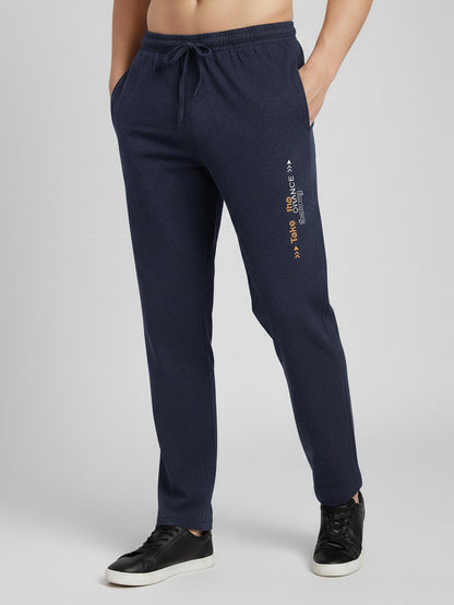 Mens Printed Summer Track Pant Denim