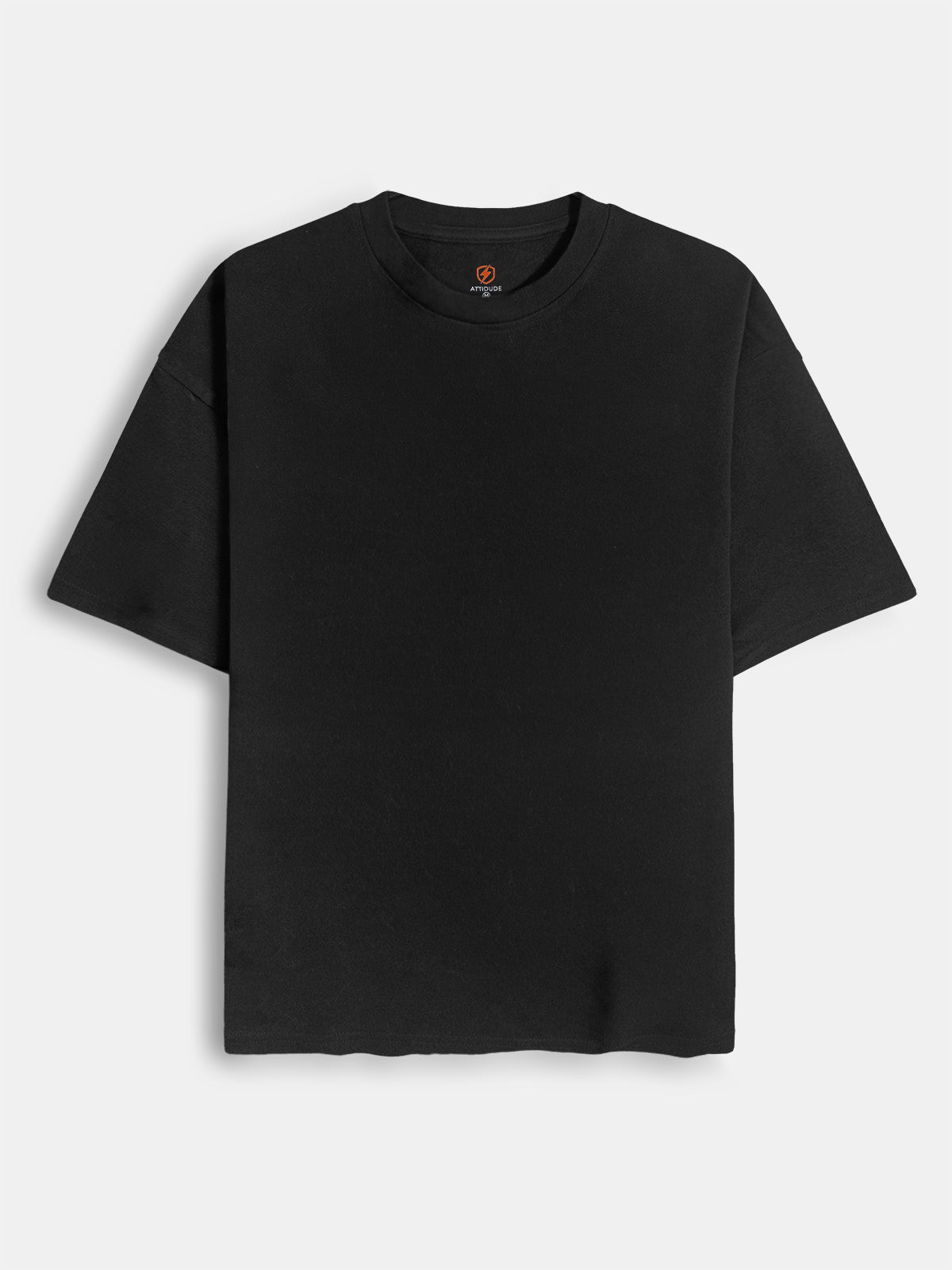 Mens Oversized Fit Black T-Shirt