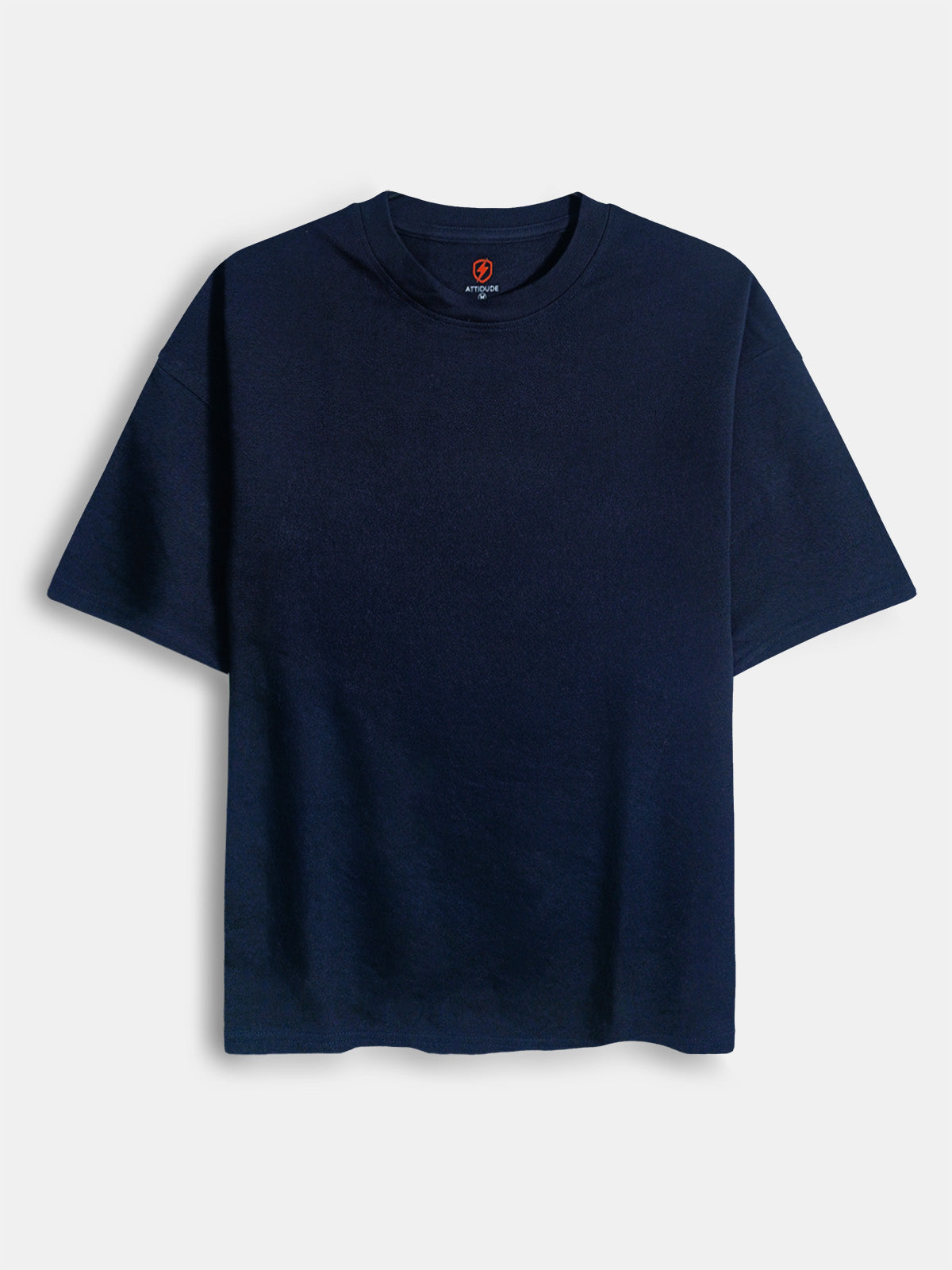 Mens Oversized Fit Navy T-Shirt