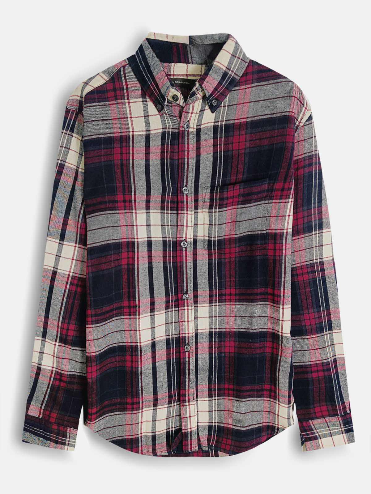 Mens Flannel Woven Shirt
